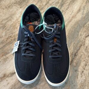 OluKai Punini Sneakers Casual Shoes Men’s Size 11 Navy Bamboo Green